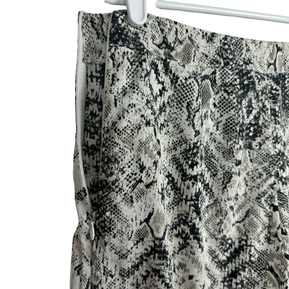 Women's DO+BE Muilticolor Snake Print Side Zip Wide Leg‎ Palazzo Pant sz Large - Picture 4 of 8